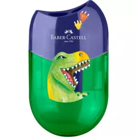   Hegyező display, kétlyukú, tartályos,  FABER-CASTELL, dinoszaurusz (TFC183552)