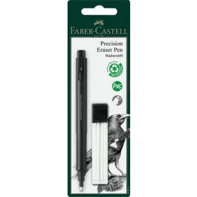   Radírstift, precíziós, 4 db pótbéllel, FABER-CASTELL (TFC185610)