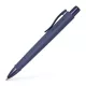 Golyóstoll, 1 mm, XB, nyomógombos tolltest, kék alkonyat tolltest, FABER-CASTELL Poly Ball Urban, kék (TFC241111)