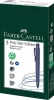 Golyóstoll, 1 mm, XB, nyomógombos tolltest, kék alkonyat tolltest, FABER-CASTELL Poly Ball Urban, kék (TFC241111)
