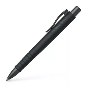   Golyóstoll, 1 mm, XB, nyomógombos tolltest, fekete tolltest, FABER-CASTELL Poly Ball Urban, kék (TFC241190)