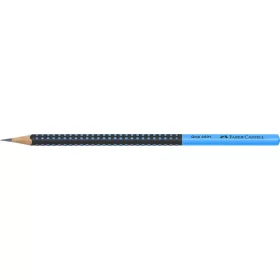   Grafitceruza, HB, háromszögletű, FABER-CASTELL Grip 2001, fekete, kék (TFC517010)