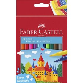   Filctoll készlet, FABER-CASTELL, 24 különböző szín Castle (TFC554202)