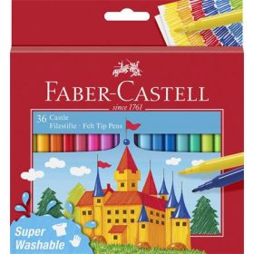  Filctoll készlet, FABER-CASTELL, 36 különböző szín Castle (TFC554203)