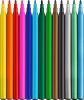 Filctoll készlet, FABER-CASTELL Dinoszaurusz 10 különböző szín + 3 metál (TFC554214)