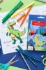 Filctoll készlet, FABER-CASTELL Dinoszaurusz 10 különböző szín + 3 metál (TFC554214)