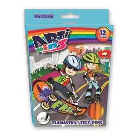   Filctoll készlet, GRANIT Arti Kids, 12 különböző szín (TGFL12)
