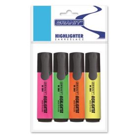   Szövegkiemelő készlet, 1-5 mm, GRANIT M260, 4 különböző szín (TGM260MIX)