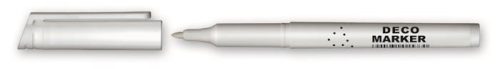 Dekormarker, 1 mm, kúpos, GRANIT M850, fehér (TGM850FE)