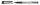 Alkoholos marker, OHP, 0,7 mm, GRANIT M857, fekete (TGM857FK)