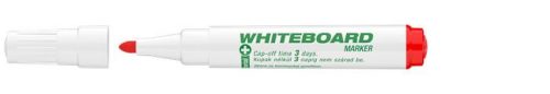 Tábla- és flipchart marker, 1-3 mm, antibakteriális, kúpos, ICO 11 XXL, piros (TIC11XXLD10P)
