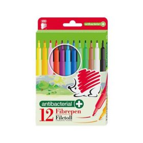   Filctoll készlet, 1 mm, antibakteriális, ICO Süni 300, 12 különböző szín (TIC30012A)