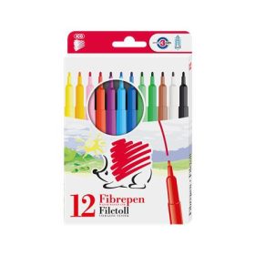   Filctoll készlet, 1 mm, ICO Süni 300, 12 különböző szín (TIC30012V)