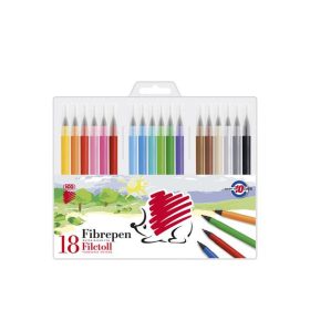   Filctoll készlet, 1 mm, ICO Süni 300, 18 különböző szín (TIC30018V)