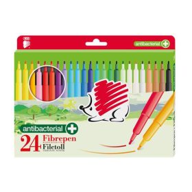   Filctoll készlet, 1 mm, antibakteriális, ICO Süni 300, 24 különböző szín (TIC30024A)