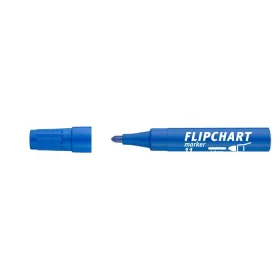   Flipchart marker, 1-3 mm, kúpos, ICO Artip 11, kék (TICA11K)