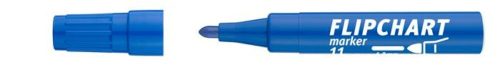 Flipchart marker, 1-3 mm, kúpos, ICO Artip 11, kék (TICA11K)