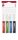 Flipchart marker készlet, 1-3 mm, kúpos, ICO Artip 11, 4 különböző szín (TICA11V4)