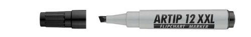 Flipchart marker, 1-3 mm, kúpos, ICO Artip 11 XXL, fekete (TICA11XFK)