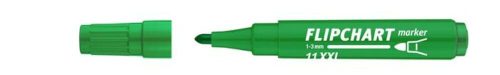Flipchart marker, 1-3 mm, kúpos, ICO Artip 11 XXL, zöld (TICA11XZ)
