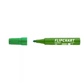   Flipchart marker, 1-3 mm, kúpos, ICO Artip 11, zöld (TICA11Z)