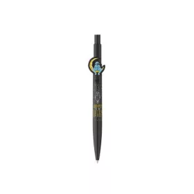   Golyóstoll, 0,8 mm, nyomógombos, ICO Astronaut, fekete-fehér (TICASFE)
