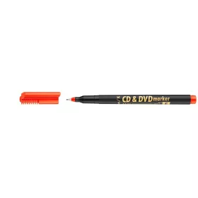 Alkoholos marker, CD/DVD, 0,5 mm, ICO, piros (TICCDP)