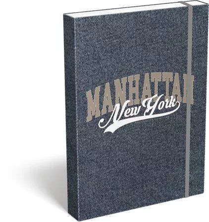 Füzetbox, A4, LIZZYSULI, Manhattan New York, farmer (TICFBMNYA4)
