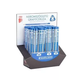  Grafitceruza display, háromszögletű, HB,B,2B, ICO Signetta (TICGDI)