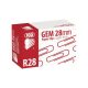 Gemkapocs, 28 mm, ICO, rezezett (TICGKR28)