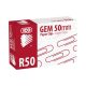 Gemkapocs, 50 mm, ICO, rezezett (TICGKR50)