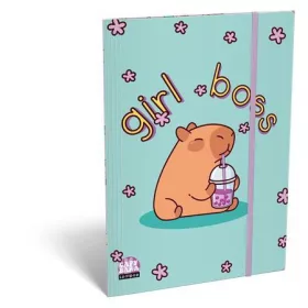   Gumis mappa, karton, A5, LIZZYSULI, Lollipop Capibara (TICGMLCBA5)