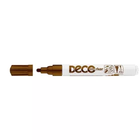 Lakkmarker, 2-4 mm, ICO Decomarker barna (TICLAB)