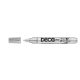 Lakkmarker, 2-4 mm, ICO Decomarker ezüst (TICLAE)