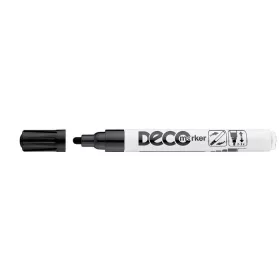Lakkmarker, 2-4 mm, ICO Decomarker fekete (TICLAFK)