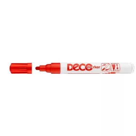 Lakkmarker, 2-4 mm, ICO Decomarker piros (TICLAP)