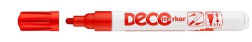 Lakkmarker, 2-4 mm, ICO Decomarker piros (TICLAP)