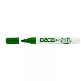 Lakkmarker, 2-4 mm, ICO Decomarker zöld (TICLAZ)