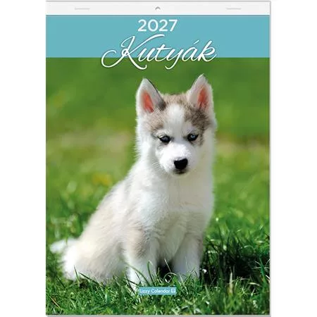 Falinaptár, A4, LIZZYCALENDAR Kutyák (TICLCFNKU)
