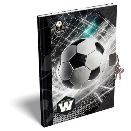 Emlékkönyv, lakattal, A5, keményfedeles, LIZZYSULI, Top League (TICLEKTLA5)