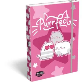   Füzetbox, A4, LIZZYSULI, Kit tok Stars Purrfect (TICLFBKSA4)