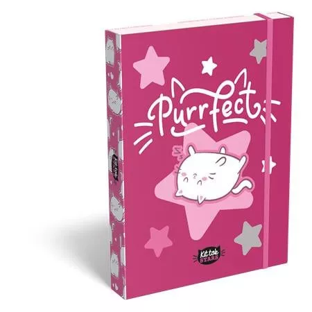Füzetbox, A5, LIZZYSULI, Kit tok Stars Purrfect (TICLFBKSA5)