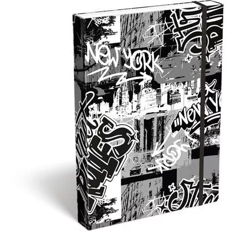 Füzetbox, A4, LIZZYSULI, Street Rules (TICLFBSRA4)