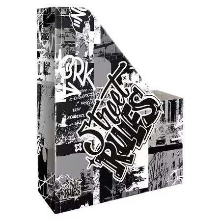 Iratpapucs, karton, A4, LIZZYSULI, Street Rules (TICLIPSR)
