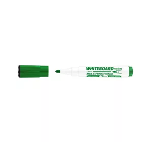   Tábla- és flipchart marker, 1-3 mm, multifunkciós, ICO Markeraser zöld (TICMEZ)