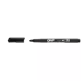 Alkoholos marker, OHP, 2-3 mm, B, ICO, fekete (TICOHPBFK)