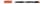 Alkoholos marker, OHP, 2-3 mm, B, ICO, piros (TICOHPBP)