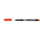Alkoholos marker, OHP, 2-3 mm, B, ICO, piros (TICOHPBP)
