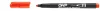 Alkoholos marker, OHP, 2-3 mm, B, ICO, piros (TICOHPBP)