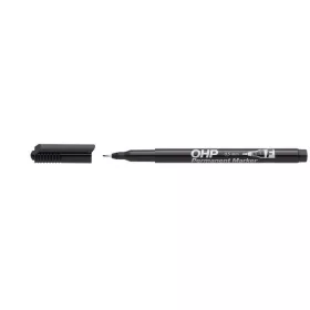 Alkoholos marker, OHP, 0,5 mm, F, ICO, fekete (TICOHPFFK)